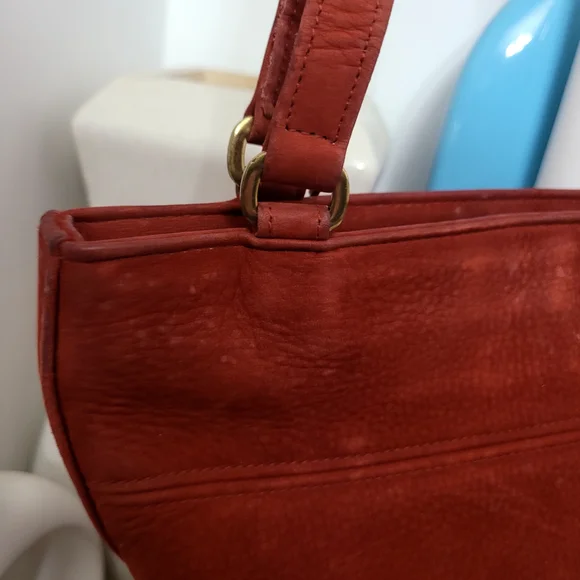Vintage COACH Tribeca Tote In Copper 4393 - Picture 9 of 16
